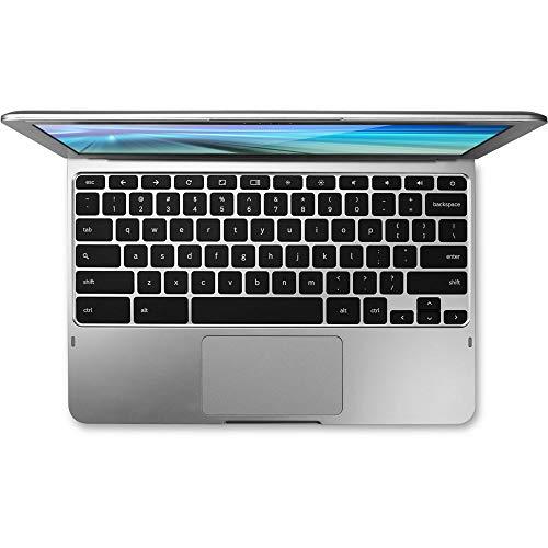 SAMSUNG SAMSUNG (Renewed) Chromebook 11.6" Laptop Computer for Business Student, Exynos 5250 1.7GHz CPU, 2GB RAM, 16GB eMMC, Google Classroom Ready, Chrome OS, SPMOR Mouse Pad + 32GB SD Card