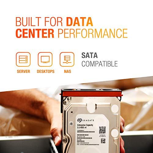 Seagate Seagate Enterprise Capacity 3.5 HDD 6TB 7200 RPM 512e SATA 6Gb/s 128MB-Cache 3.5-Inch Hard Disk Drive - ST6000NM0024 (Renewed)