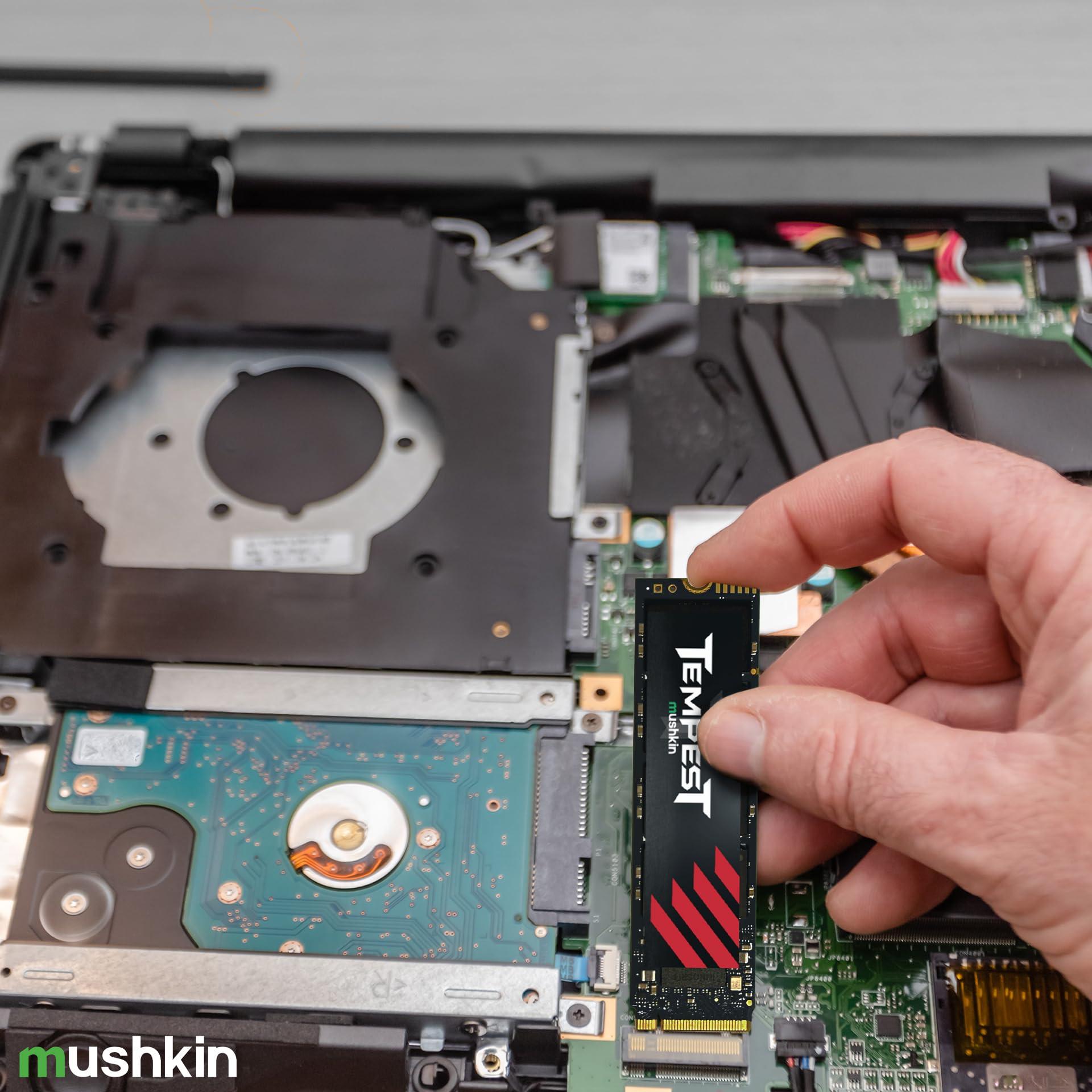 Mushkin Mushkin Tempest 2TB PCIe Gen3 x4 NVMe 1.4 M.2 (2280) Internal Solid State Drive (SSD) 3D NAND Flash - (MKNSSDTS2TB-D8)