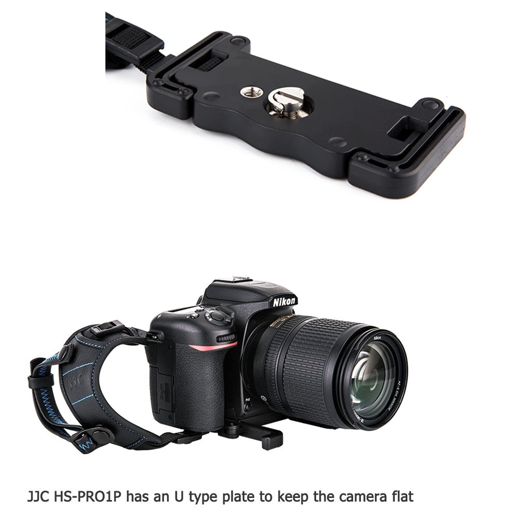 JJC JJC L Size Camera Hand Strap Grip Wrist Strap With Standing U Plate for Canon EOS 5DM4 5DM3 5DM2 5D 5Ds R 6DM2 6D 7DM2 7D 90D 80D 77D 70D SX70 SX60 Nikon Z50II D780 D850 D500 D750 D750 D810 D7500 P950