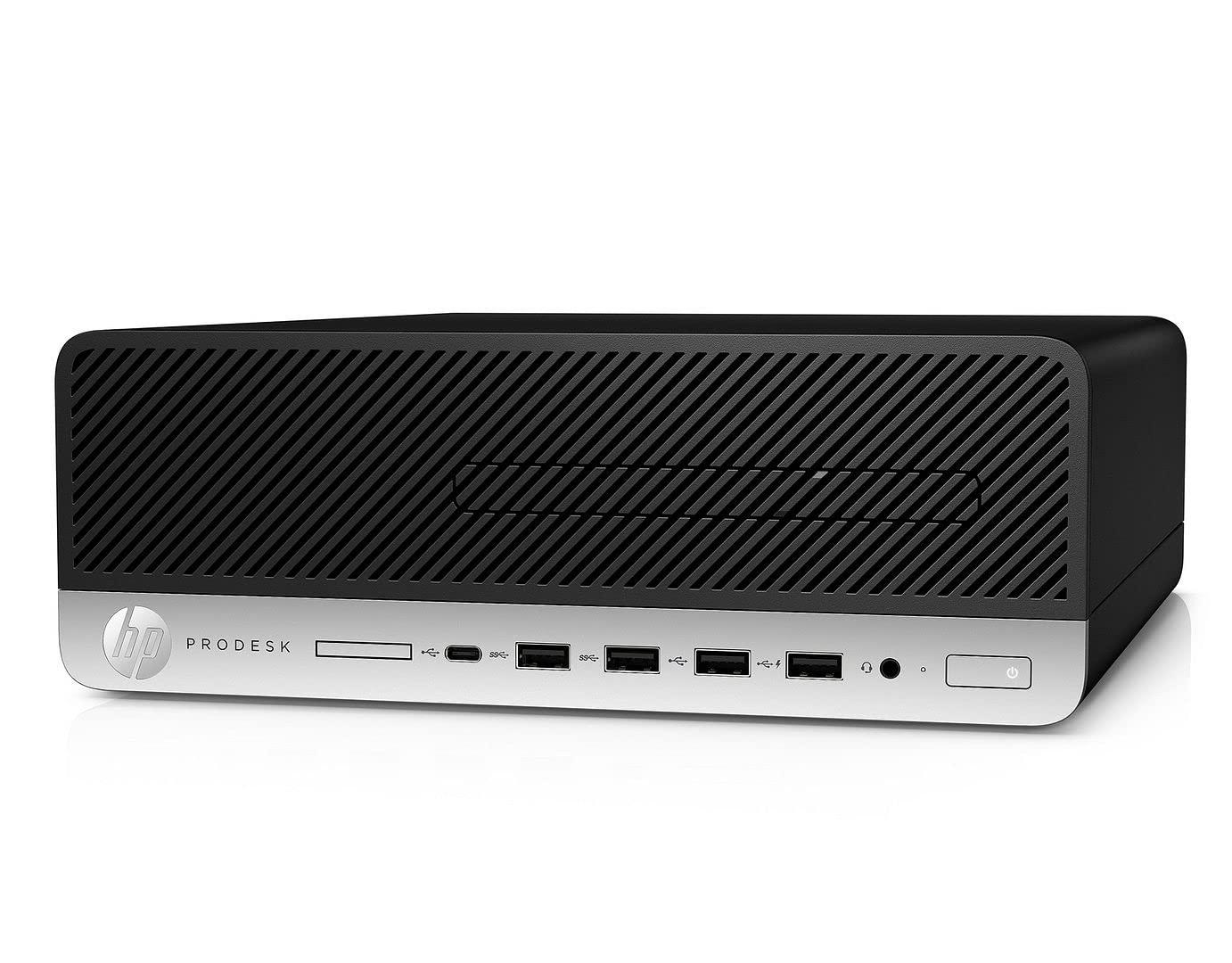 HP HP 600 G4 SFF Desktop Intel i5-8400 UP to 4.00GHz 16GB DDR4 New 512GB NVMe SSD + New 1TB SSD Built-in AX210 Wi-Fi 6E BT Dual Monitor Support Wireless Keyboard and Mouse Win11 Pro (Renewed)