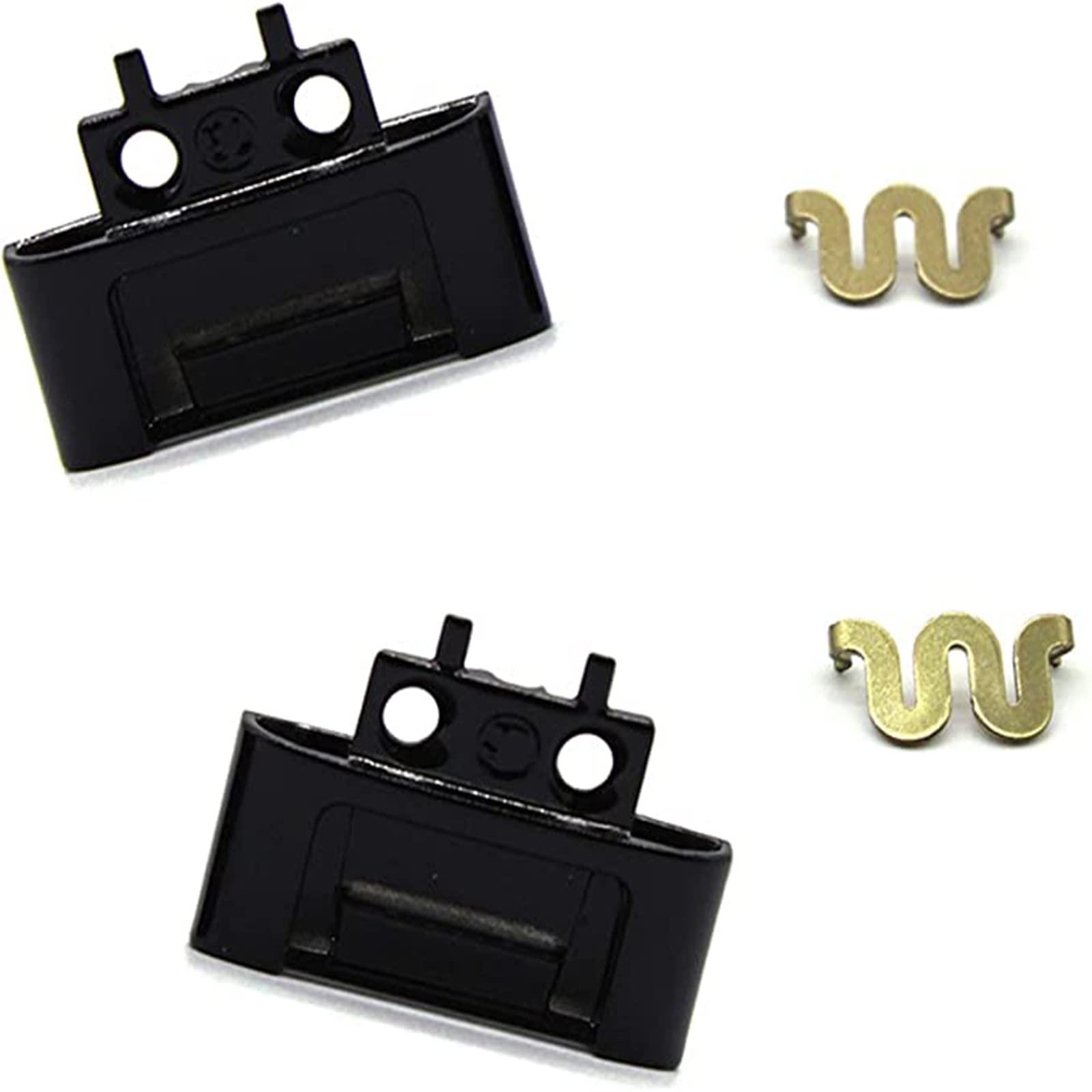 Adhiper Replacement Headband Hinge Clip Cover + Pin Repair Parts Kits Set Accessories Compatible with Solo3 Wireless Solo2 Wireless Over-Ear Headphones (Black)