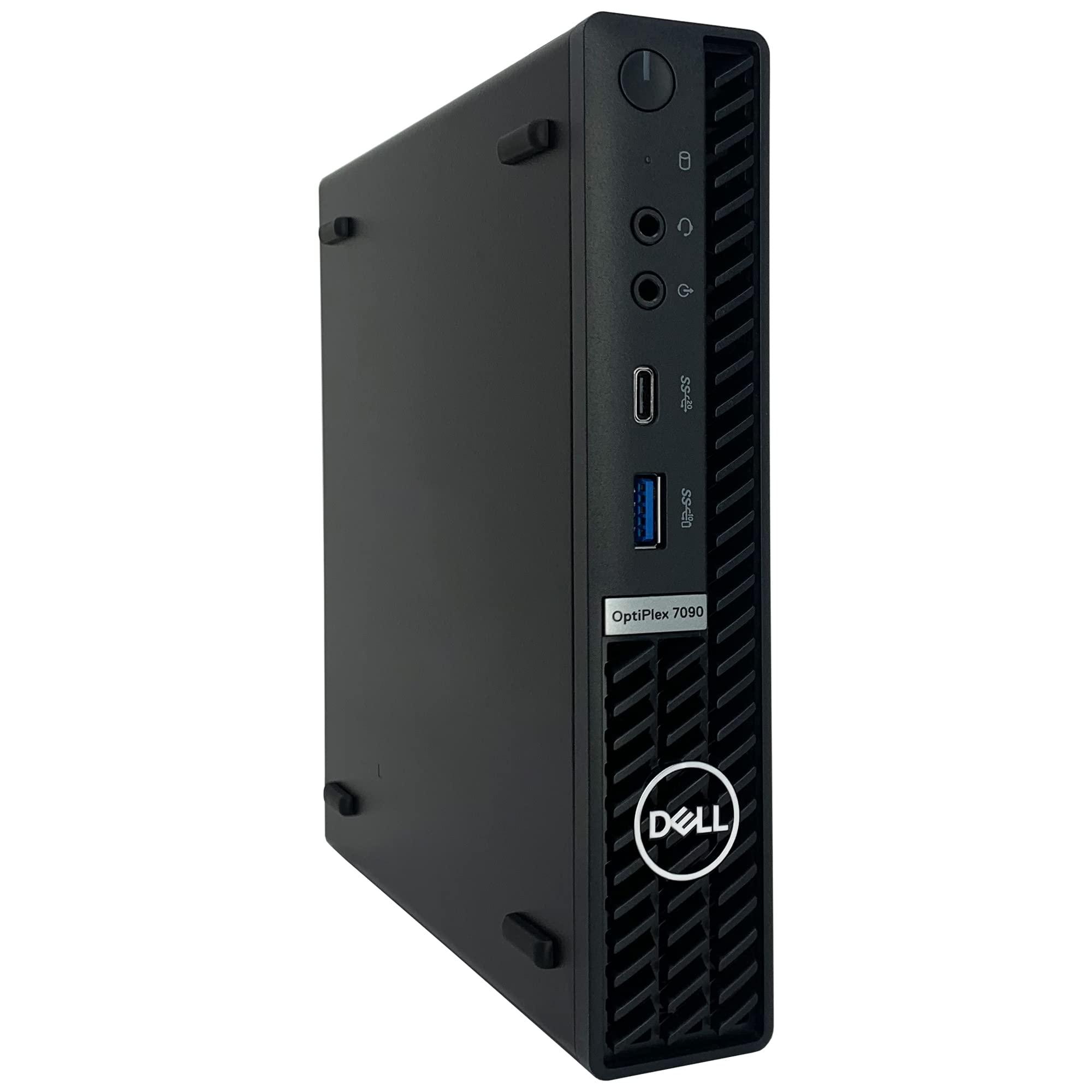 Dell Dell OptiPlex 7090 MFF Micro Form Factor Desktop Computer - 10th Gen Intel Core i7-10700T up to 4.50 GHz CPU32GB RAM512GB PCIe SSDIntel UHD Graphics 630Wi-Fi 6Bluetooth 5.1Windows 11 Pro (Renewed)