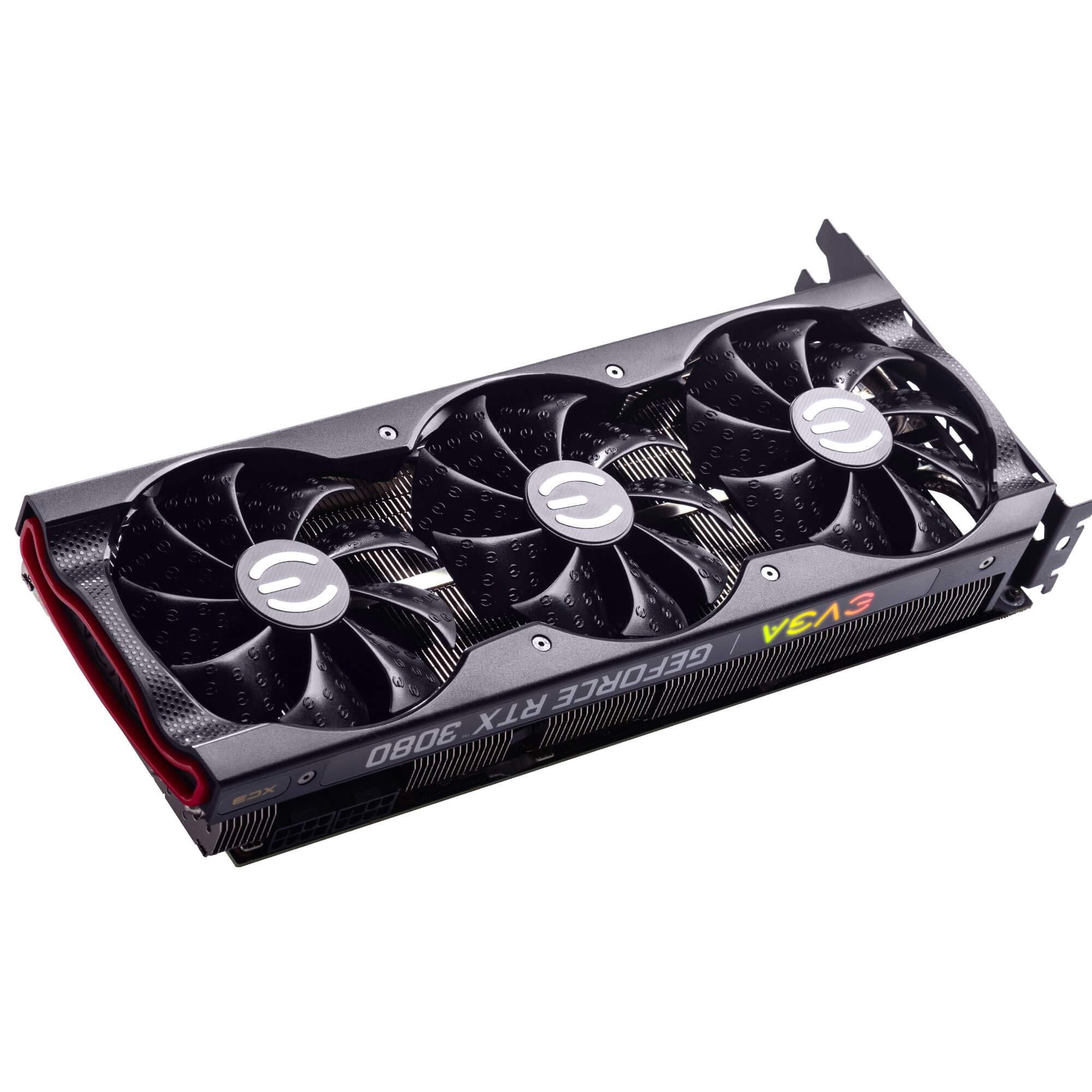 EVGA EVGA 10G-P5-3881-KR GeForce RTX 3080 XC3 BLACK GAMING, 10GB GDDR6X, iCX3 Cooling, ARGB LED (Renewed)
