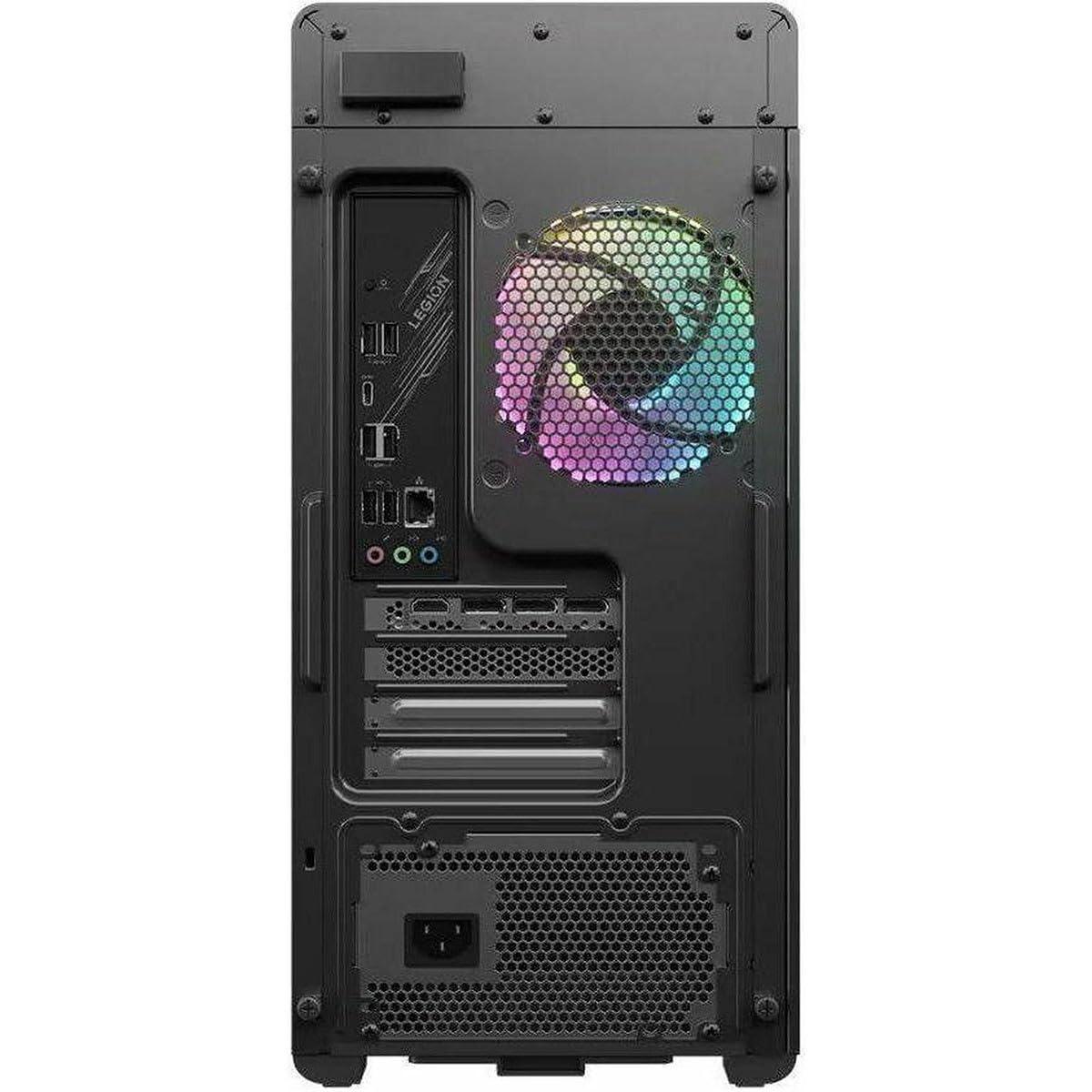 Lenovo Lenovo Legion T5 26ARA8 Gaming Desktop Computer, AMD Ryzen 7 7700 3.8GHz, 16GB RAM, 512GB SSD, AMD Radeon RX 7600 8GB, Windows 11 Pro, Storm Gray