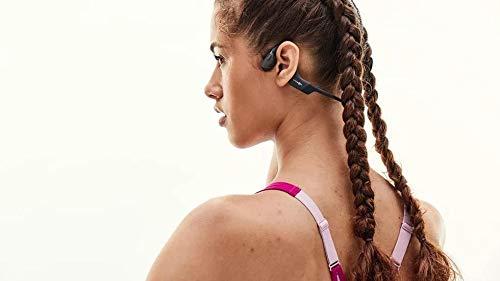 Aftershokz Aftershokz Aeropex (Rebranded as Shokz OpenRun) - Open-Ear Bluetooth Bone Conduction Sport Headphones - Sweat Resistant Wireless Earphones for Workouts and Running - Built-in Mic