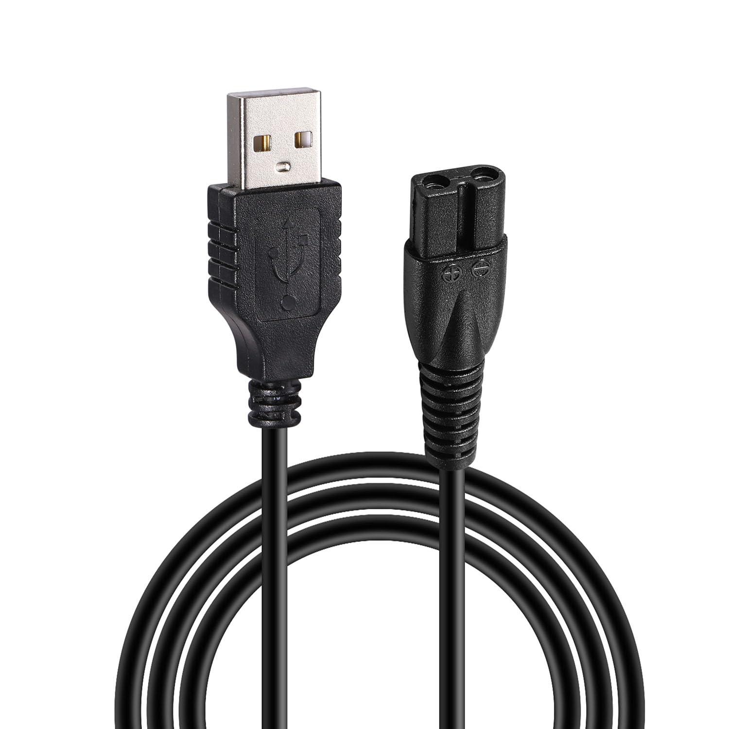 Odinxixi for Bell and Howell Vacutrim Beard Trimmer Charger Charging Cord Compatible with Bell+Howell Vacutrim Beard Trimmer Charger Cord