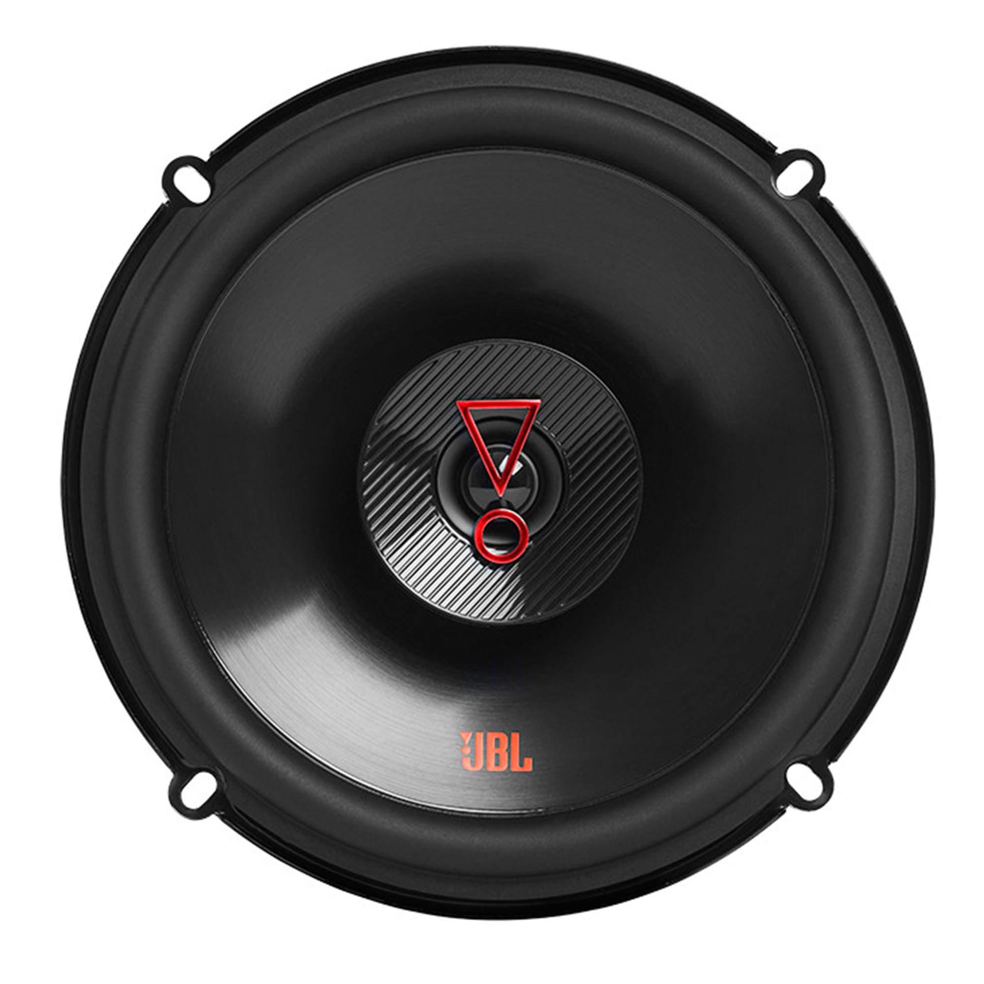 JBL JBL Stage3627FAM Stage3 6-1/2" Two-Way Car Audio Speakers - No Grills with RKFR6 Fast Rings 6" & 6.5"