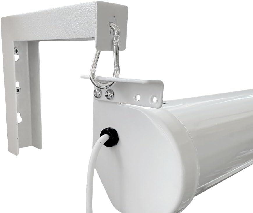 Elite Screens Elite Screens VMAX 3 Tab-Tensioned Series, 110-INCH 16:9, Motorized Projector Screen for Ultra/Standard/Short Projectors Movie Home Theater, VMAXT110XWH3