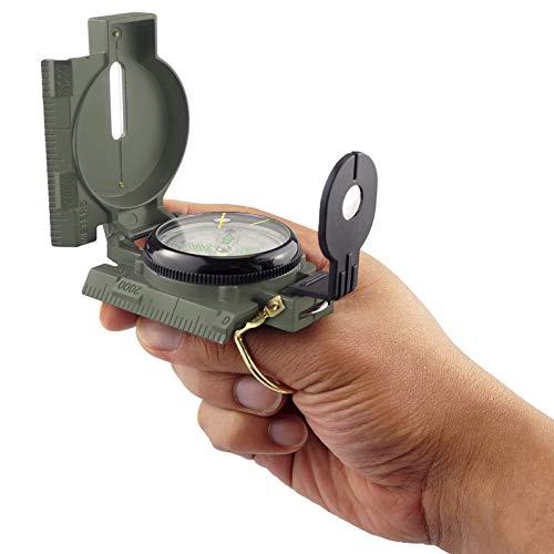 SE SE Survivor Series Army Green Precision Lensatic Compass - CC45-2A
