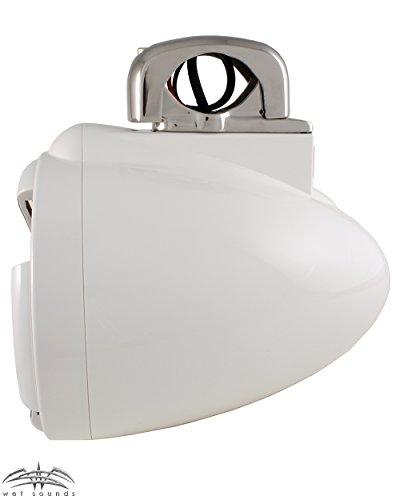 wet sounds wet sounds Rev 8 W-FC SS V2 8" White Marine Tower Speakers Fixed