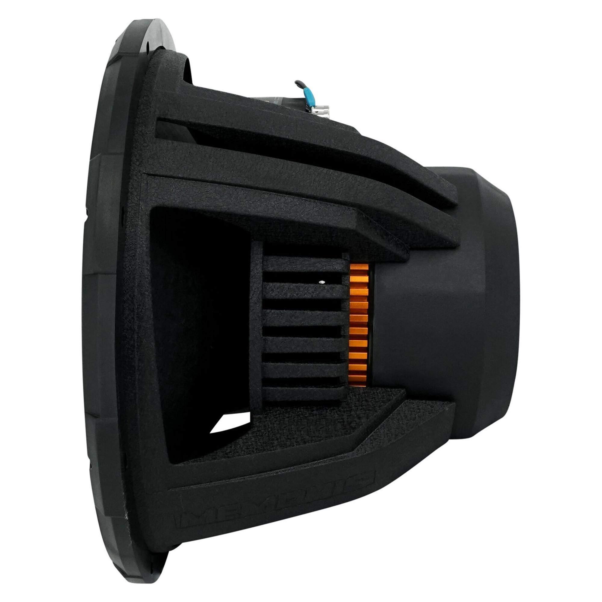 Memphis Memphis Audio - MOJO1512 15" Selectable 1 Or 2-ohm Impedance Component Subwoofer & 1 PRX1500.1V2 1500W Monoblock Amplifier