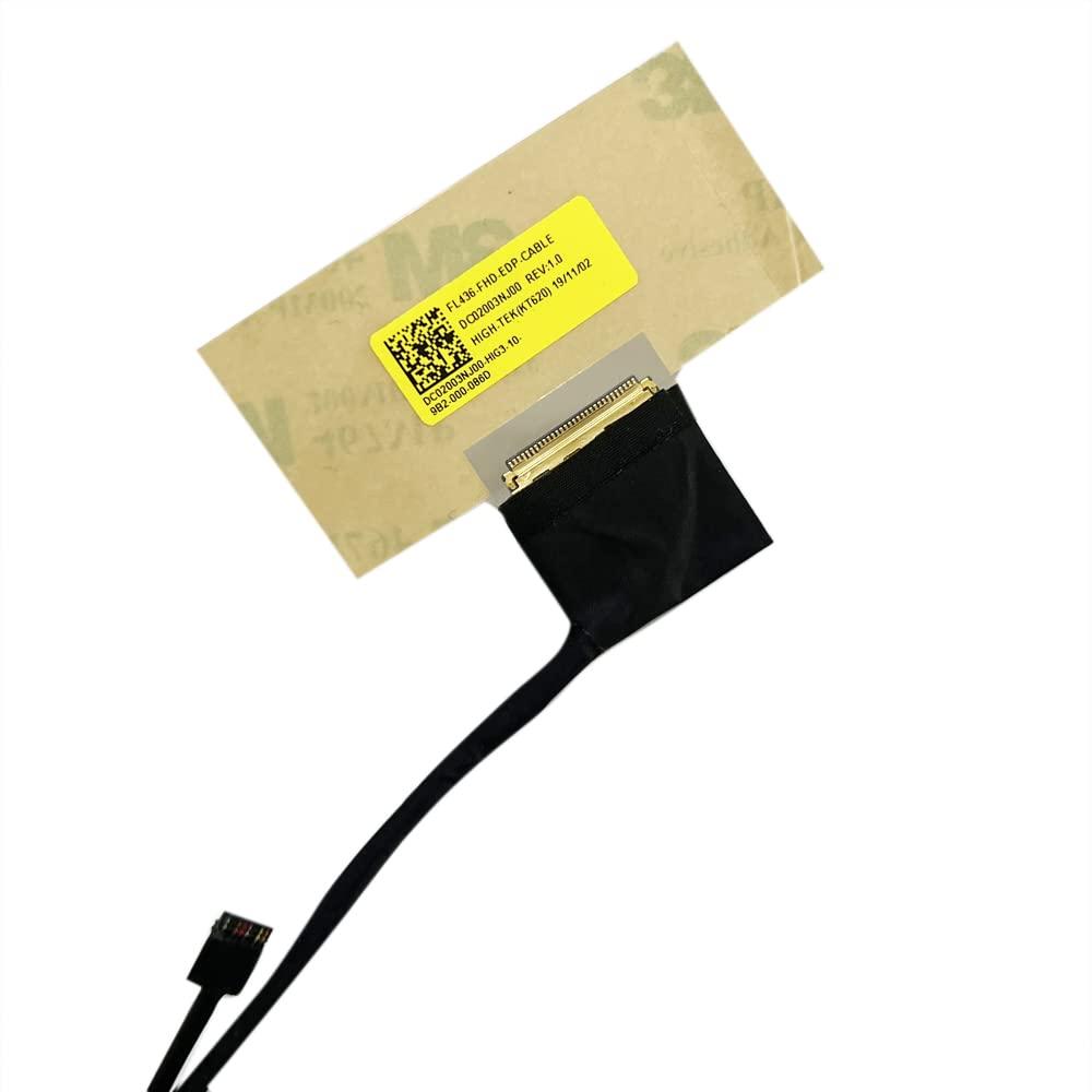 GinTai GinTai 30PIN Laptop LCD FHD EDP Cable LED LVDS Video Screen Line Display Flex Cable Wire Replacement for Lenovo ideapad S340-14IIL 81WJ DC02003NJ00 5C10X58104