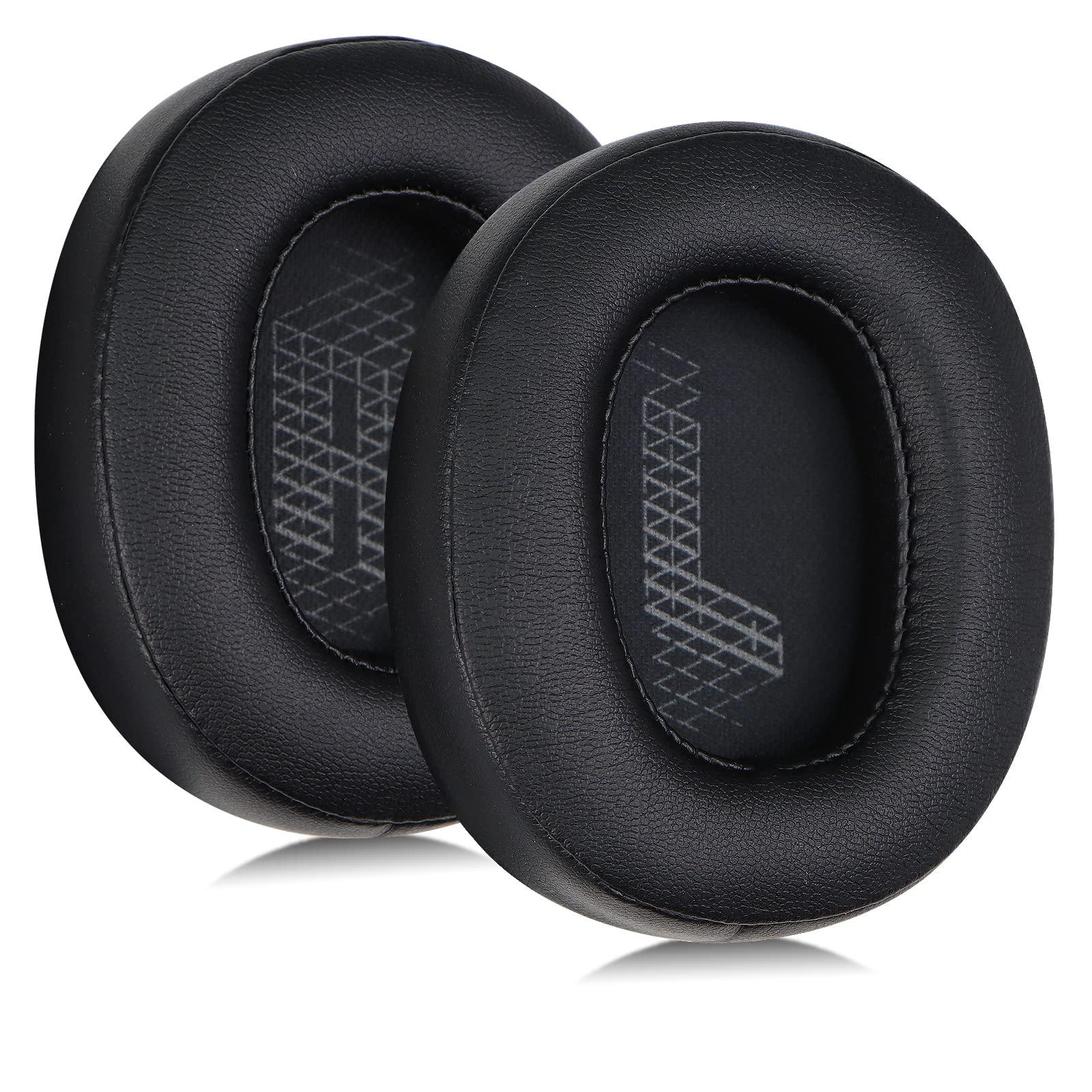 MOLGRIA Live 500BT Ear Pads Cushion, MOLGRIA Replacement Earpads for JBL Live 500BT Wireless Bluetooth Over-Ear Headphones. (Black)