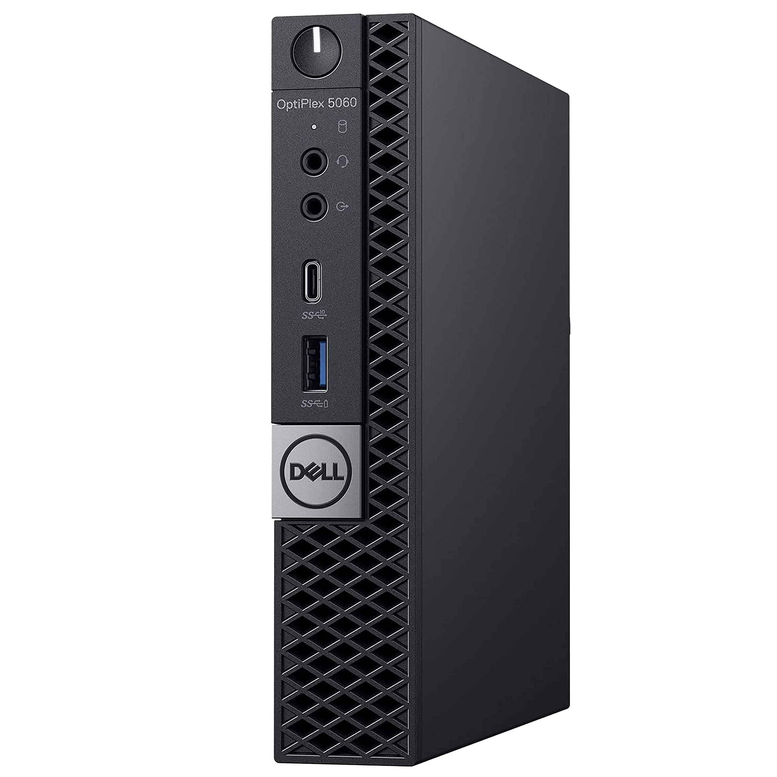 Dell Dell OptiPlex 5060 Micro Desktop Computer | Hexa Core Intel i5 (3.2) | 32GB DDR4 RAM | 500GB SSD Solid State | Windows 11 Professional | Home or Office PC (Renewed)