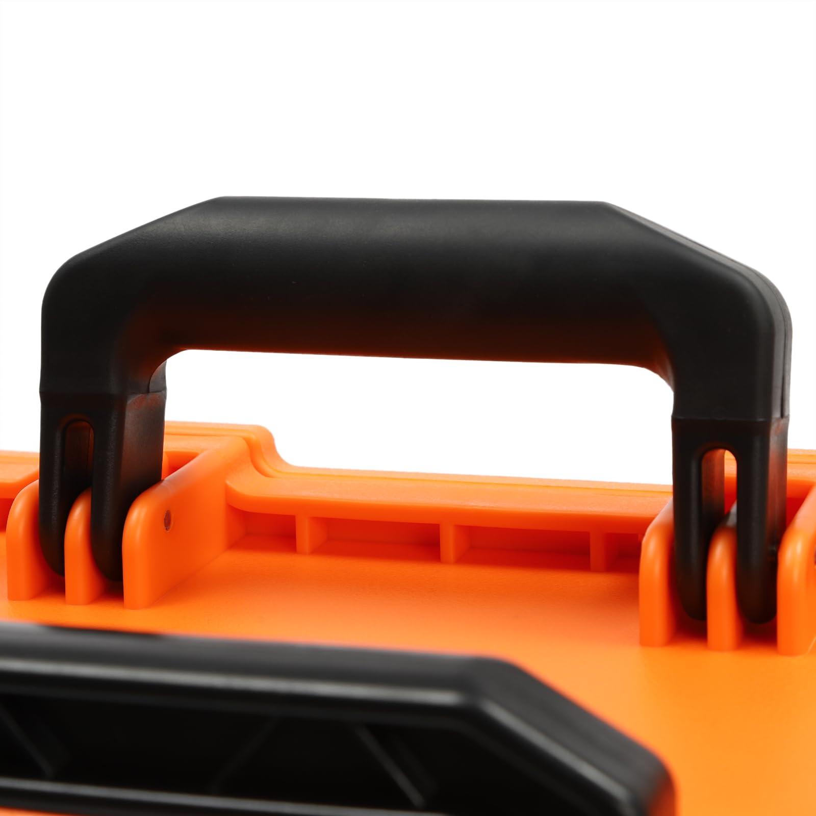 CRYBY CRYBY 22" Protective Camera Case, Protective Roller Camera Dry Storage Box Hard Camera Case with Foam, All Weather IP67 Waterproof Transport Roller Gear Camera Tools Equipment Case, Capacity 110 lbs