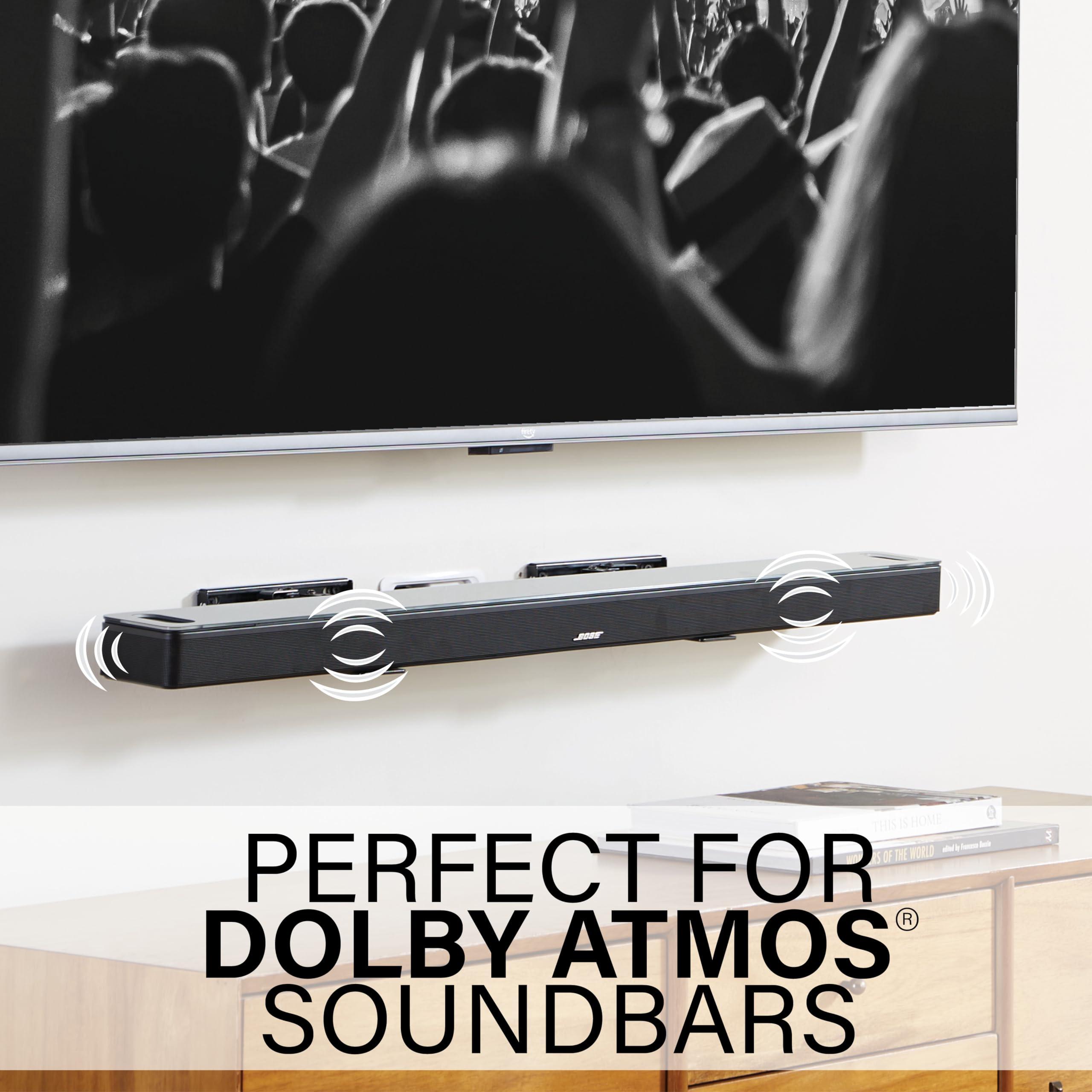 Sanus SANUS Advanced Tilt TV Wall Mount + Universal Extendable Soundbar Wall Mount