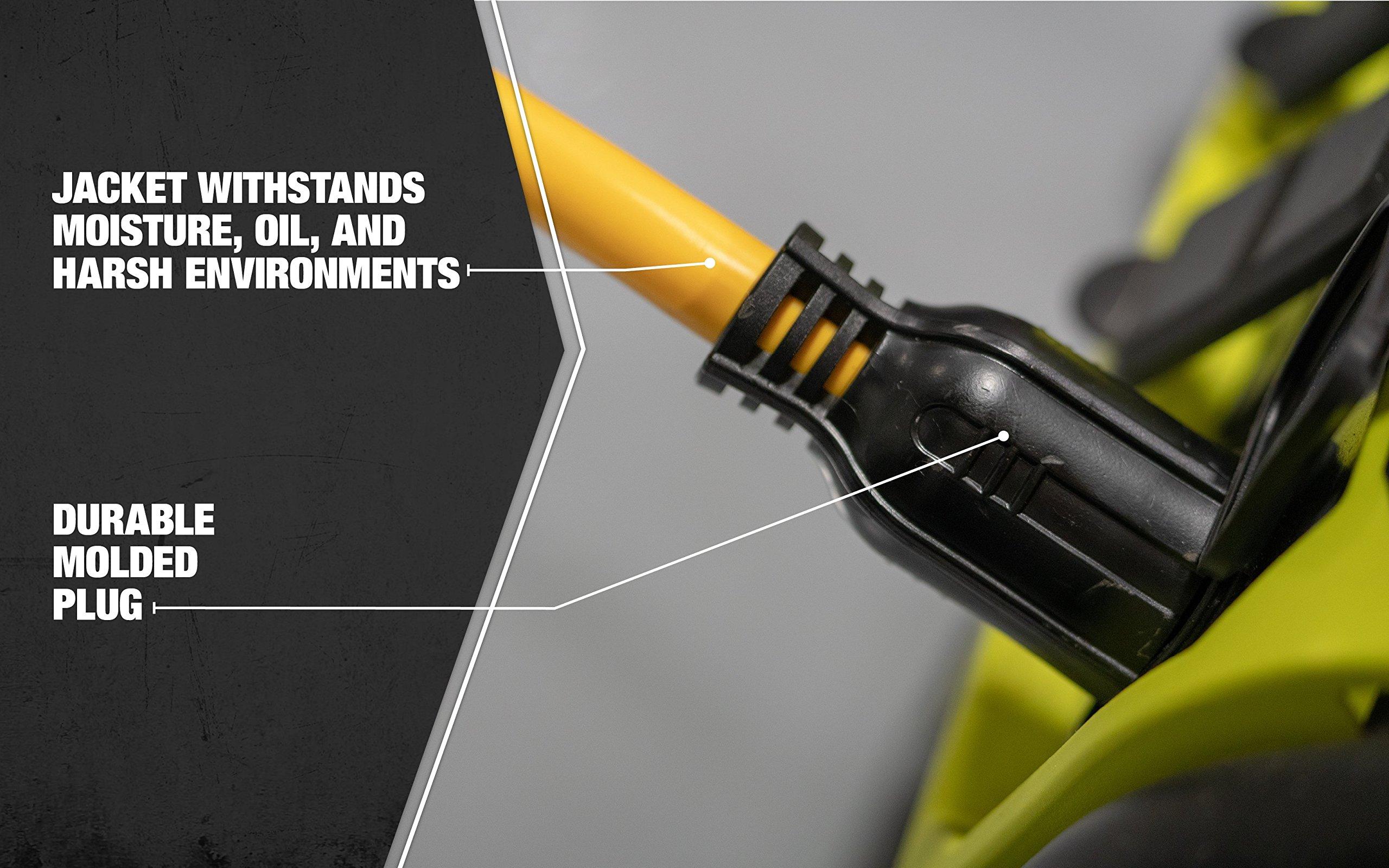 Coleman Cable Coleman Cable 19248802 01924 Ext Cord, One Size, Yellow