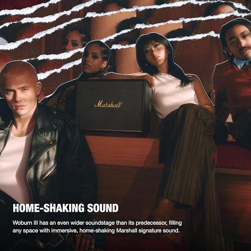 Marshall Marshall Woburn III Bluetooth Wireless Speaker,Black