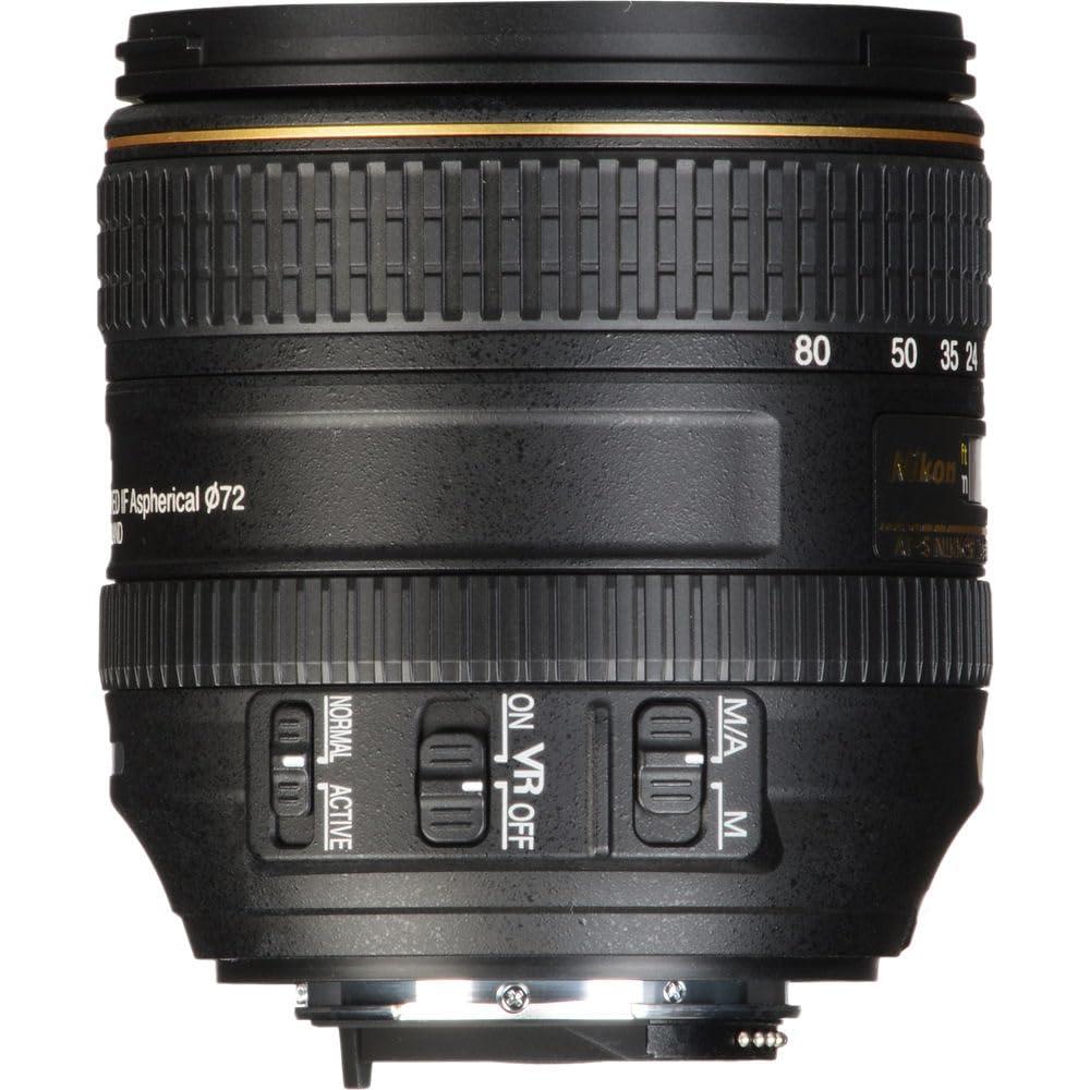 Nikon Nikon AF-S DX NIKKOR 16-80mm f/2.8-4E ED VR Lens (20055) + Filter Kit + Cap Keeper + Cleaning Kit (Renewed)