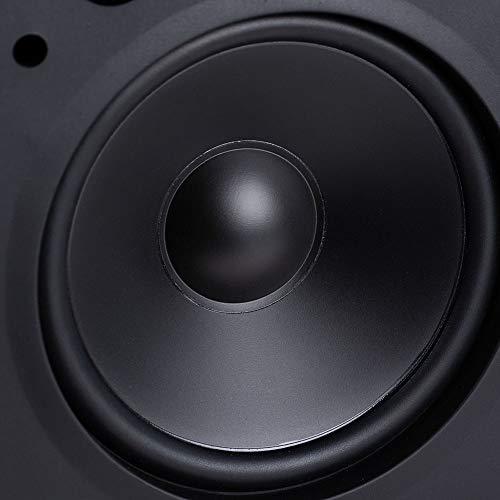 OSD Audio OSD 8\" Outdoor Patio Speaker Pair 180W, Weatherproof IP54 Rated Aluminum Grilles, White AP840