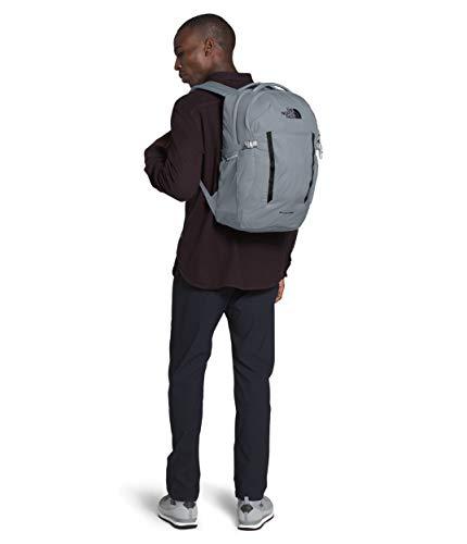 THE NORTH FACE THE NORTH FACE Pivoter Everyday Laptop Backpack, Mid Grey Dark Heather/TNF Black, One Size