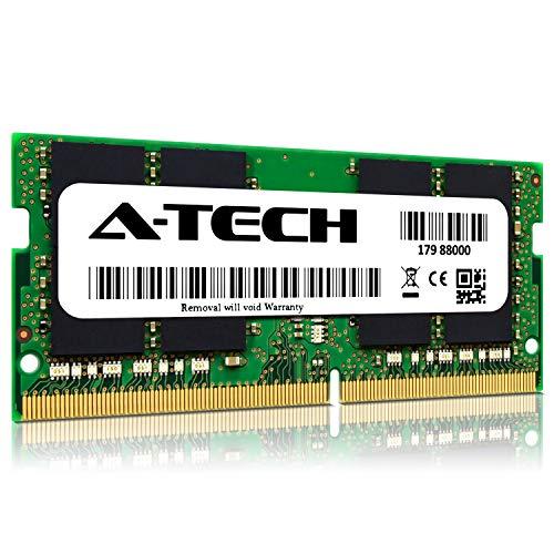 A-Tech Components A-Tech 32GB DDR4 2666MHz PC4-21300 (PC4-2666V) CL19 SODIMM 2Rx8 1.2V 260-Pin Non-ECC SO-DIMM Laptop Notebook RAM Memory Module