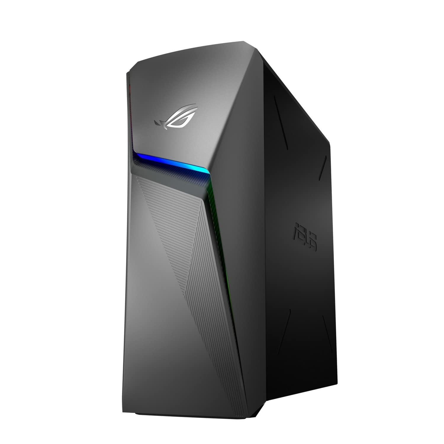ASUS ASUS 2022 ROG Strix GL10 Gaming Desktop, AMD Ryzen 5 3600X 6-Core Processor, NVIDIA GeForce GTX 1660 Ti Graphics, 16GB RAM, 512GB PCIe NVMe SSD, 2 x HDMI, 2 x DisplayPort, WiFi, Windows 11 Home
