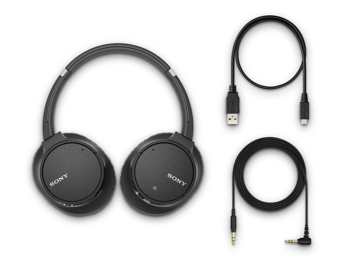 Sony SONY WH-CH700N Wireless Noise Canceling Over-the-Ear Headphones - Black (Renewed)