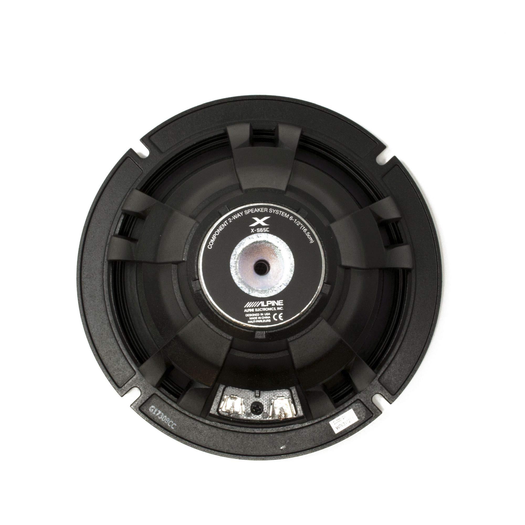 Alpine Alpine X-S65C Bundle - Two pairs of X-Series 6.5 Inch Component 2-Way Speakers