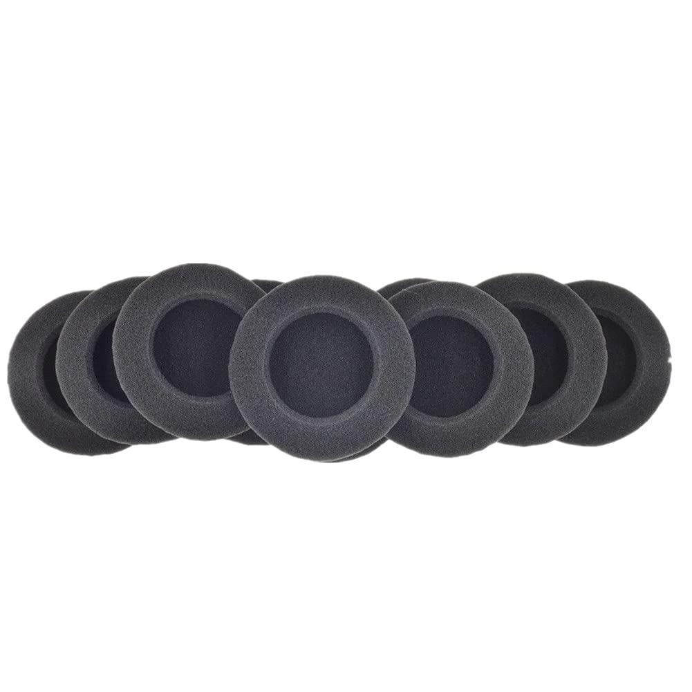 DAGIJIRD 10PCS Black Foam Cushion Ear Pads Replacement Parts for Plantronics Audio 310 470 478 628 626 Headphone