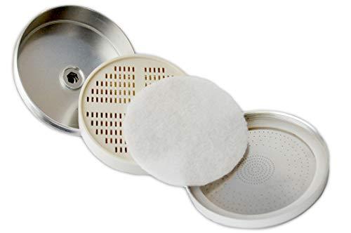 Barclays Buys Better Home Goods Shower filter for hard water: Filtered shower head: All metal shower: Soft rain: Water filter by Barclays Buys