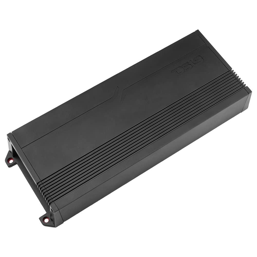 DS18 DS18 G4000.5D GEN-X Full-Range Class D 5-Channel Amplifier 4000 Watts Max Power 2/4 Ohm Stable, Bridgeable, High/Low Pass Filter - BASS Knob Included - Compact Amp for Speakers in Car Audio System