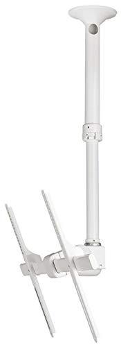 Atdec Atdec TH-3070-CTSW Ceiling Mount with Short Drop Length for Displays up to 143-Pound, White