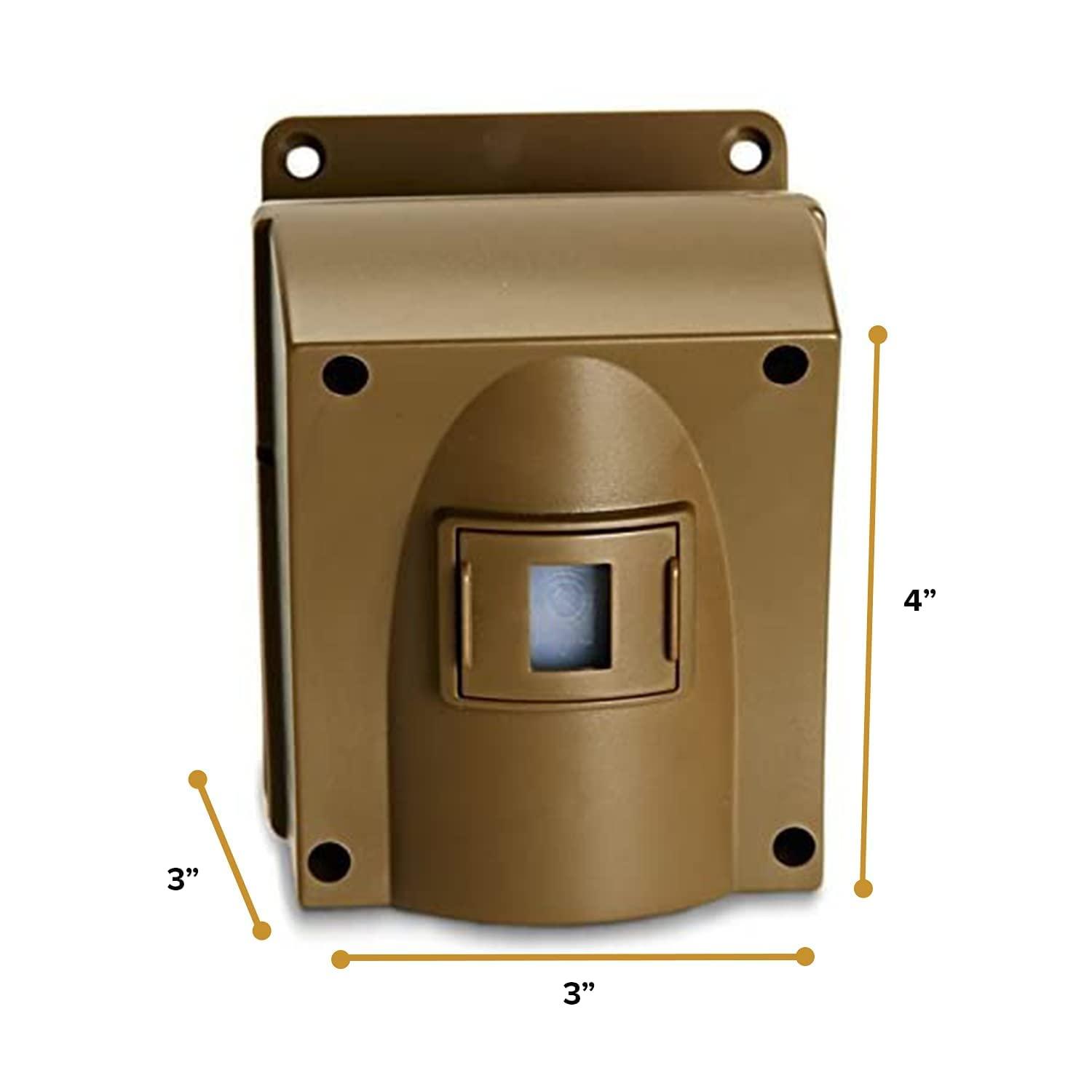 Guardline Guardline 500 Foot Range Wireless Driveway Alarm [1 Motion Detector Alarm Sensor & 1 Receiver] Weatherproof Outdoor Security Alert System for Home & Property