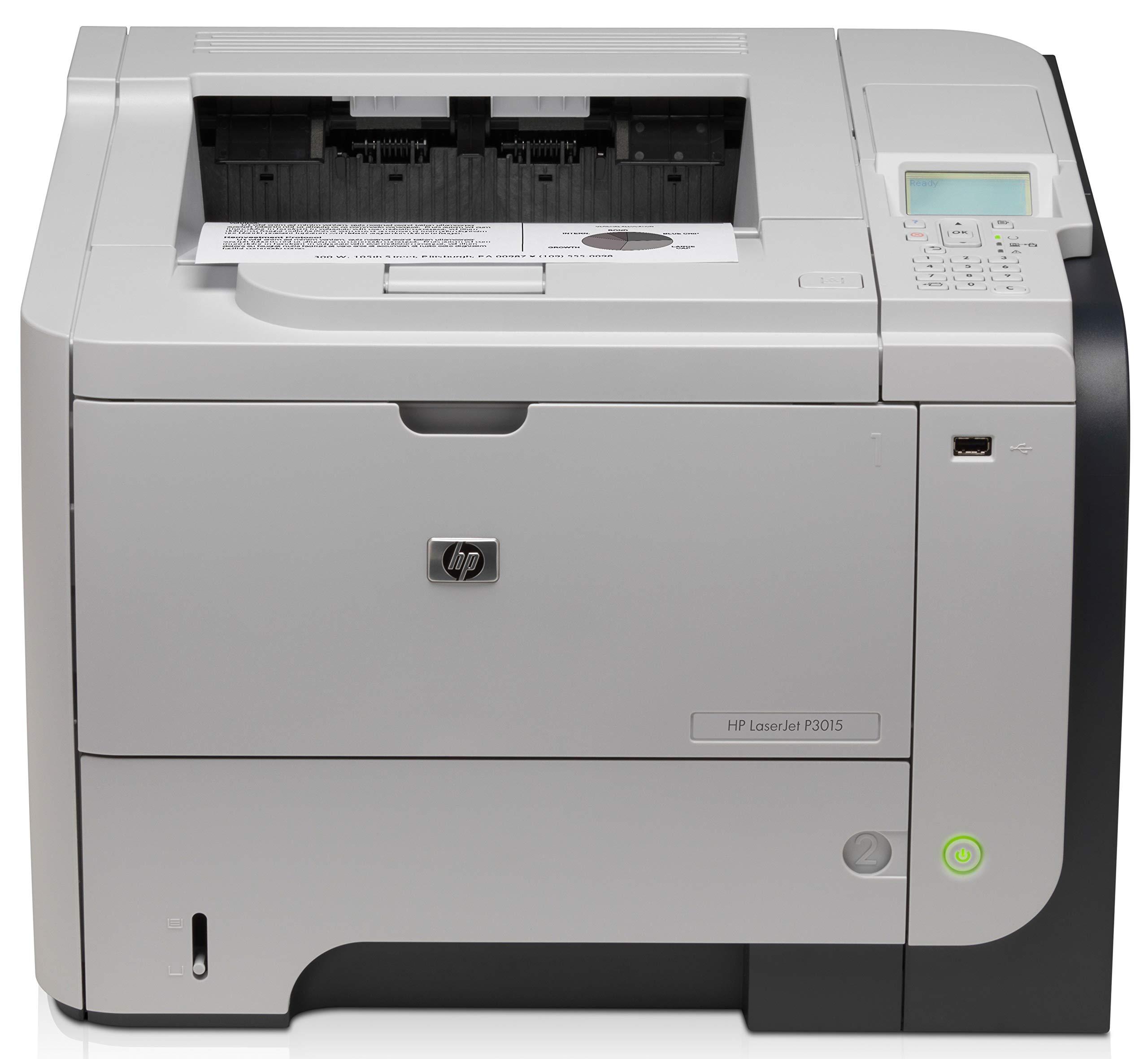 HP 2DC6751 - HP Laserjet P3010 P3015N Laser Printer - Monochrome - 1200 x 1200 dpi Print - Plain Paper Print - Desktop (Renewed)