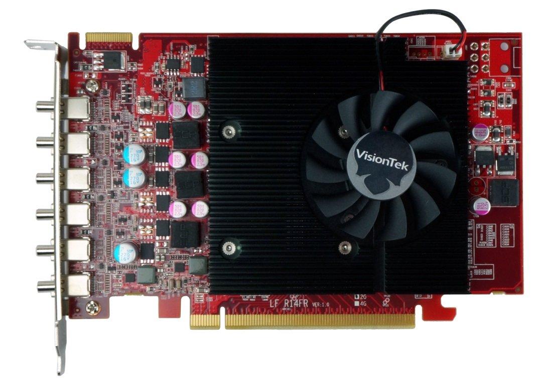 VisionTek VisionTek Radeon 7750 2GB GDDR5 6M (6x miniDP, 6x miniDP to HDMI Adapters) Graphics Card - 900880