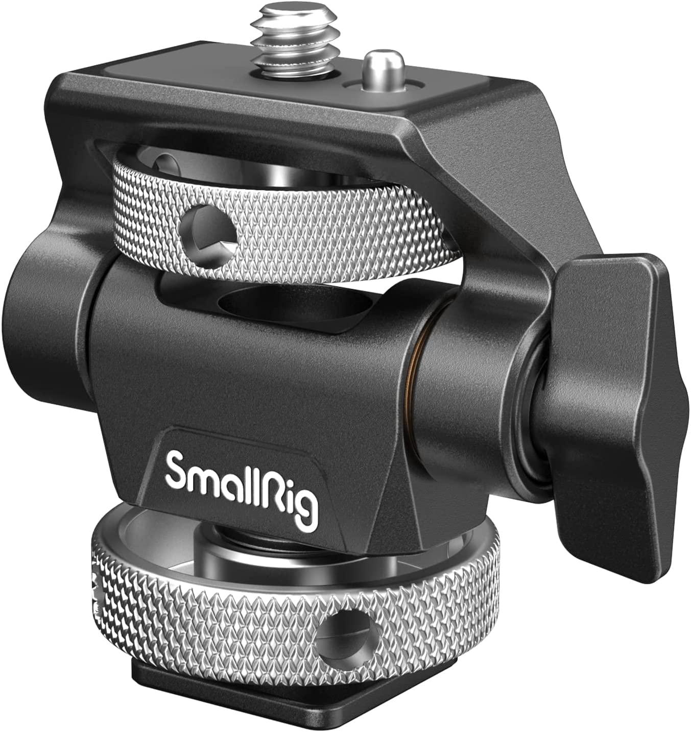 SMALLRIG SMALLRIG Field Monitor Mount Monitor Holder Swivel and Tilt Adjustable with Cold Shoe Mount for 5\" and 7\" Monitor - 2905