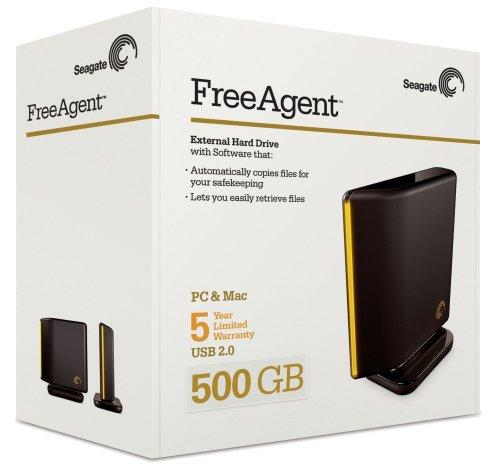Seagate Seagate FreeAgent 500 GB 3.5-Inch USB 2.0 Hard Drive ST305004FDA1E1-RK