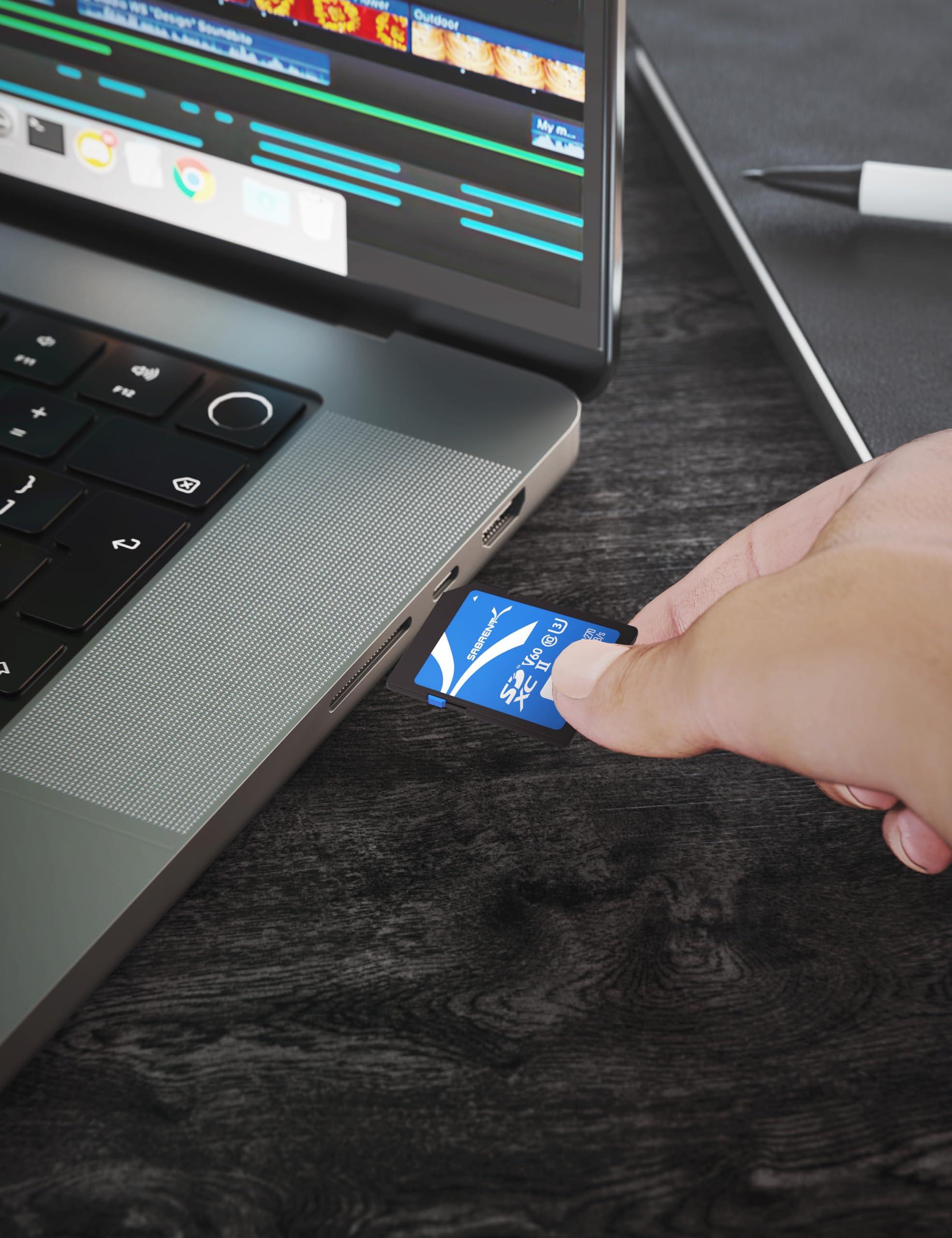 SABRENT SABRENT Rocket V60 1TB SD UHS-II Memory Card R270MB/s W170MB/s (SD-TL60-1TB)