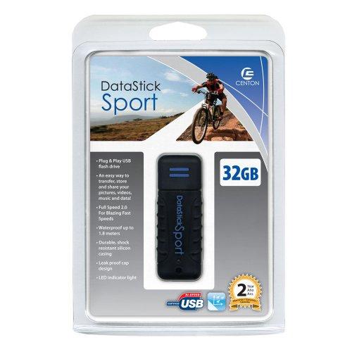 Centon Centon 32 GB DataStick Sport Waterproof USB 2.0 Flash Drive DSW32GB-003