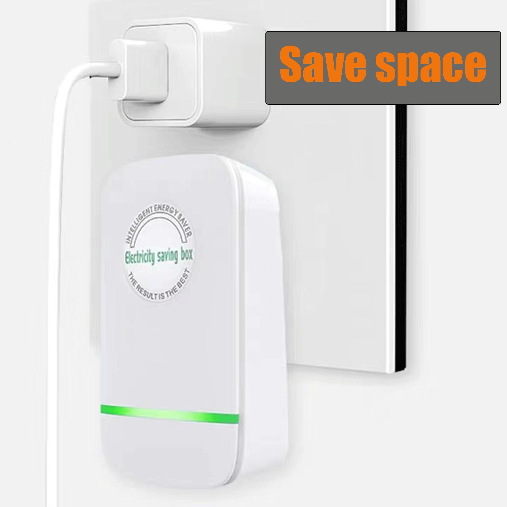 NZLTQO NZLTQO Stop Watt Energy Saving Device, Electricity Saving Box Power Energy Saver, Household Office Power Saver Energy Saving Device, Electricity Saving Box US Plug (4 Pcs)