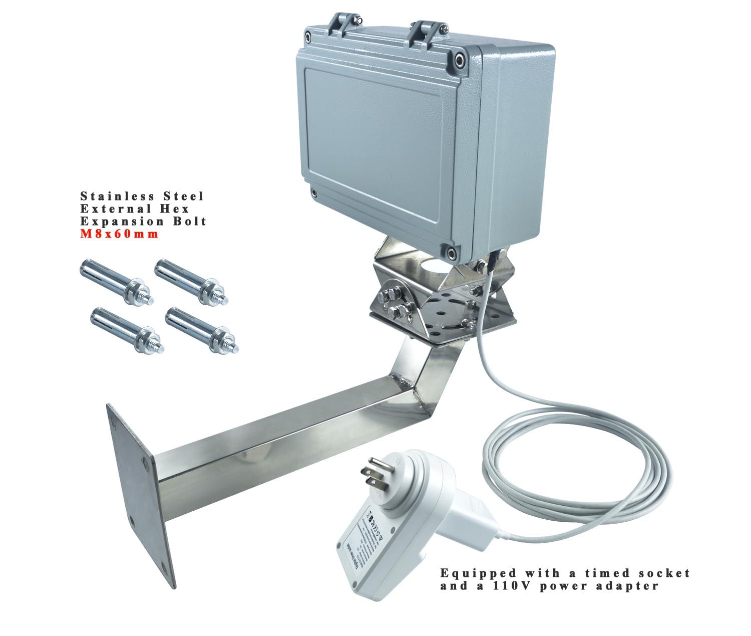 JPCRMOV JPCRMOV Time Lapse Camera, 4K Interval Timer Shooting Camera Outdoor Construction, Constructions Sites, House Building, Plant Growth, Waterproof housing for Professional Photographers