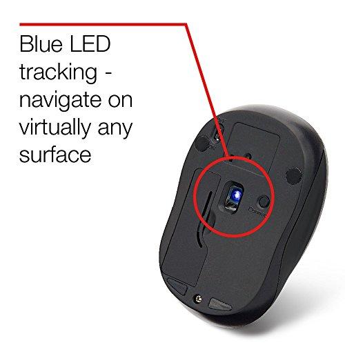 Verbatim Verbatim Silent Wireless Blue LED Mouse - Blue