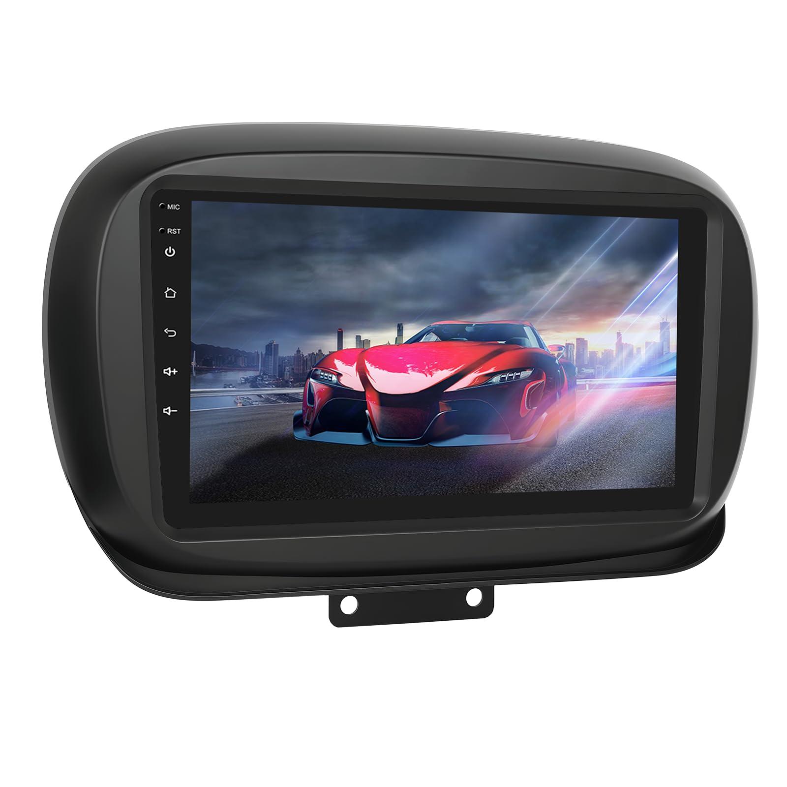 Fuluku 2+64GB for Fiat 500X 2014-2020 Android 15 Car Stereo Wireless Carplay Android Auto, 9'' Touch Screen Car Radio GPS Navigation WiFi Bluetooth EQ FM/RDS Radio SWC Backup Camera