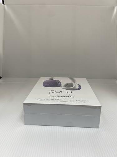 Puro Sound Labs Puro Sound Labs PuroQuiet Plus Volume Limited On-Ear Active Noise Cancelling Bluetooth HeadphonesLightweight Headphones for Kids with Built-in MicrophoneSafer Sound Studio-Grade Quality (Purple)