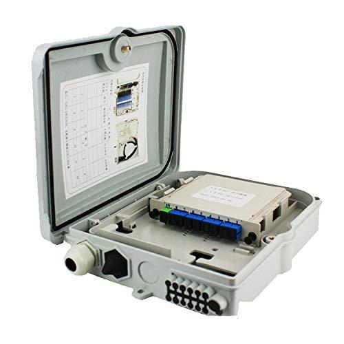trtfiber SC/LC/Connectors FTTH Fiber Terminal Box 8/12/24/48/ cores Ports Fiber Optic Distribution Box (48 core, LC)