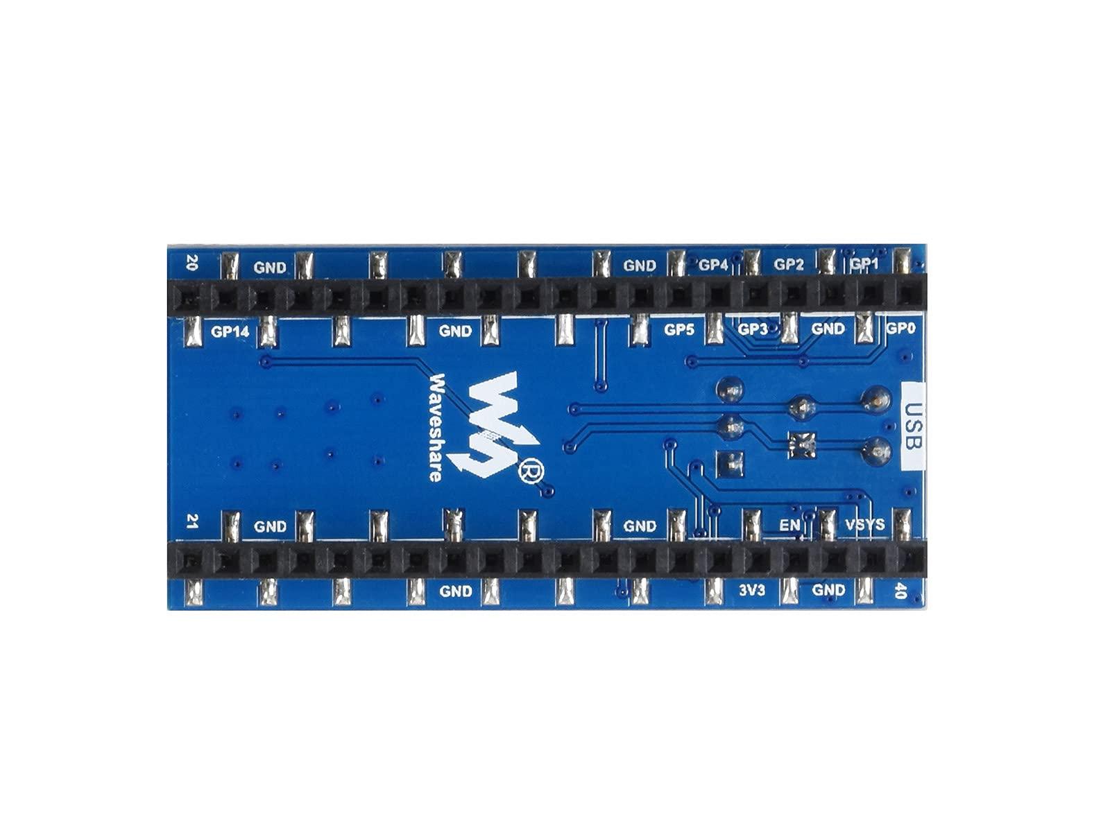 waveshare waveshare CAN Bus Module for Raspberry Pi Pico, UART to CAN Converter Incorporates E810-TTL-CAN01 Can Transceiver, Enabling Reliable Long Range Communication for Raspberry Pi Pico