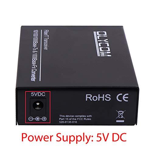 OLYCOM SFP Fiber Media Converter Fiber Optic to Network Optical Converter SFP to Copper Converter Gigabit Ethernet (SM, 40km, LC,1310nm)