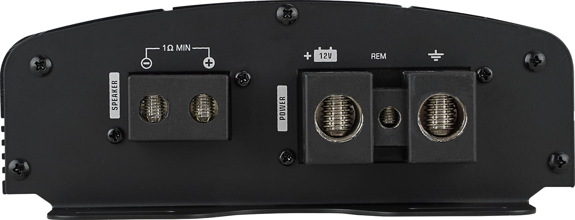 Audiopipe Audiopipe APDLO Class D Car Amplifier (APDLO-30001D), Monoblock Amplifier, Car Audio, Oversize Mosfet Circutry, 3000 Watts, Built-in Subsonic Filter, Overload/Overheat Protection, Remote Bass Knob